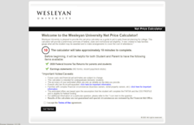 wesleyan.studentaidcalculator.com