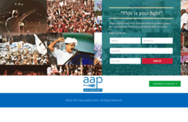 westbengal.aamaadmiparty.org