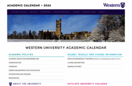 westerncalendar.uwo.ca