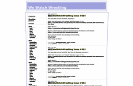 wewatchwrestling.libsyn.com