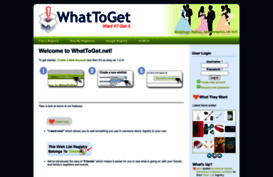 whattoget.net