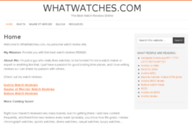 whatwatches.com