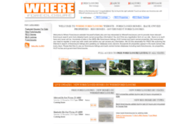 whereforeclosure.com