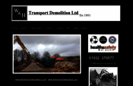 whtransportdemolition.com
