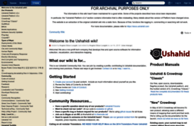 wiki.ushahidi.com