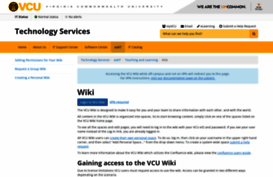 wiki.vcu.edu