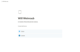 willweinraub.com