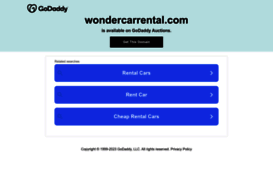 wondercarrental.com