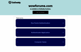 wowforums.com