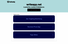 writeapp.net