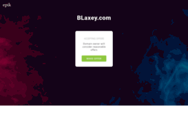 x.blaxey.com