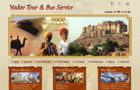 yadavtoursandbusservice.com