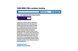 yangming.container-tracking.org