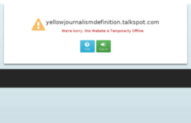 yellowjournalismdefinition.talkspot.com