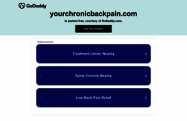 yourchronicbackpain.com