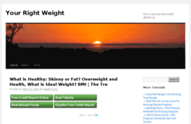 yourrightweight.com