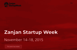 zanjan.startupweek.co