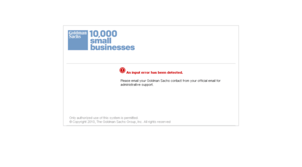 10000smallbusinessesme.gs.com