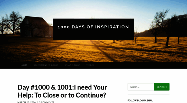 1000daysofinspiration.wordpress.com