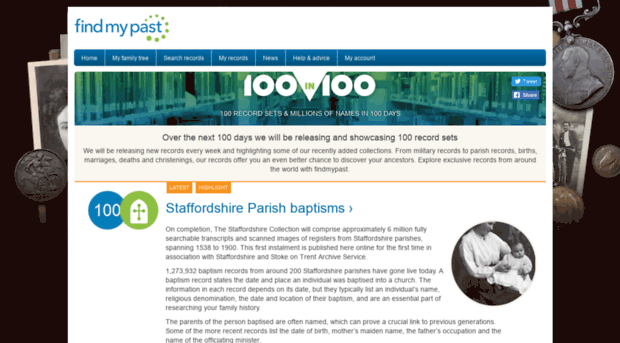 100in100.findmypast.co.uk