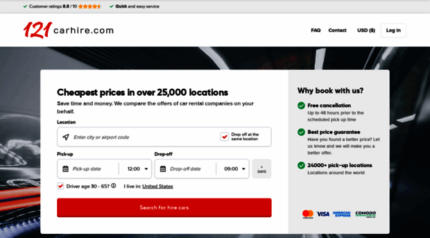 121carhire.com