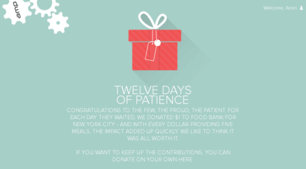 12daysofpatience.com