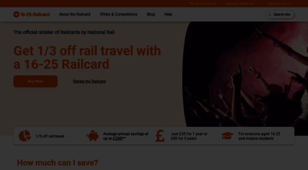16-25railcard.co.uk
