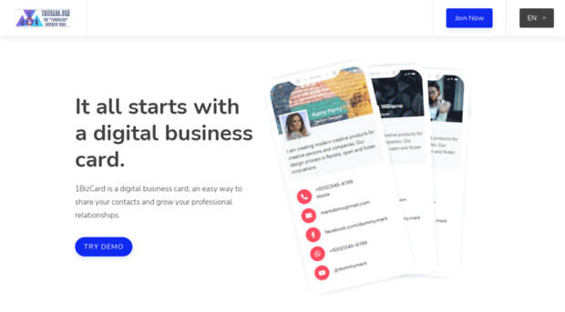 1bizcard.com