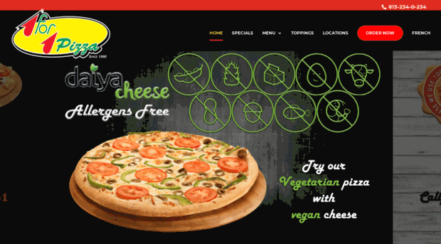 1for1pizza.com