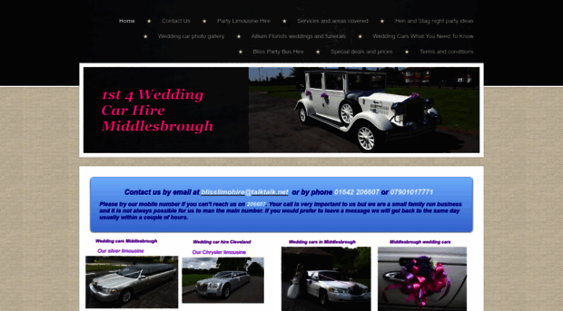 1st4weddingcarhire.co.uk