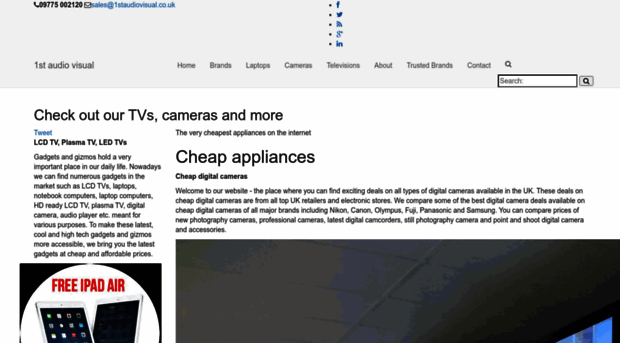 1staudiovisual.co.uk