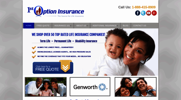 1stoptioninsurance.com