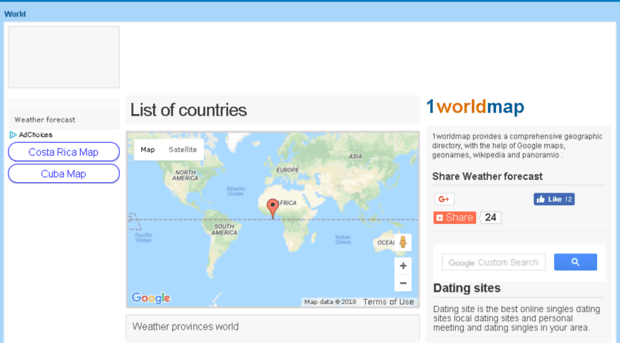 1worldmap.com