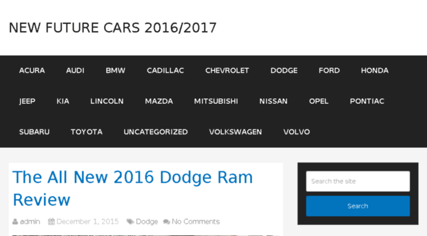 2016futurecars2017.net