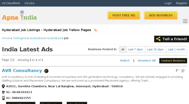 24x7jobsearch-hyderabad.apnaindia.com