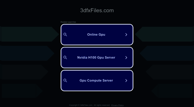 3dfxfiles.com