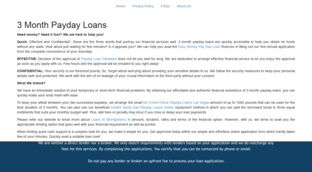3monthpaydayloans1hr.co.uk