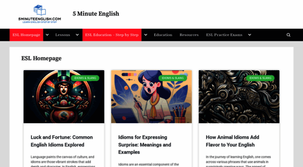 5minuteenglish.com