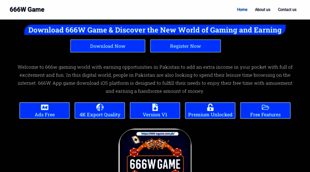 666-wgame.com.pk