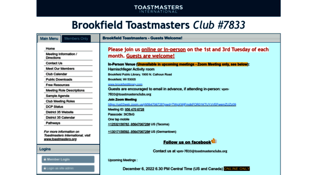 7833.toastmastersclubs.org