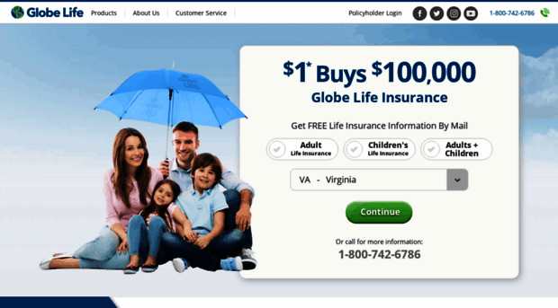7k4x.globelifeinsurance.com