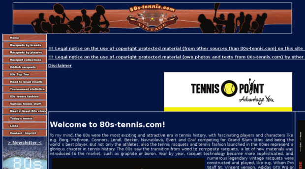 80s-tennis.com