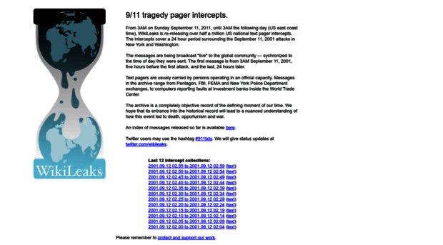 911.wikileaks.org