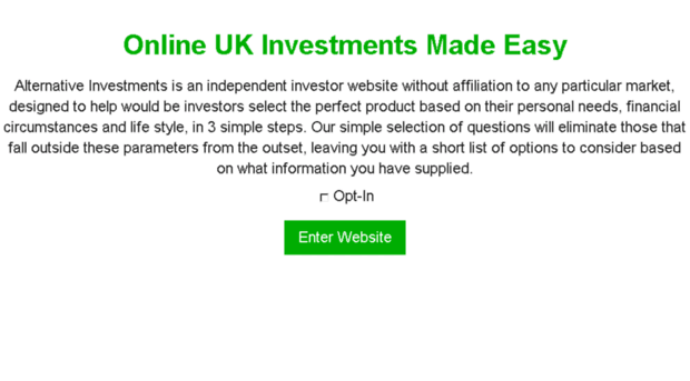 a1-alternativeinvestments.co.uk