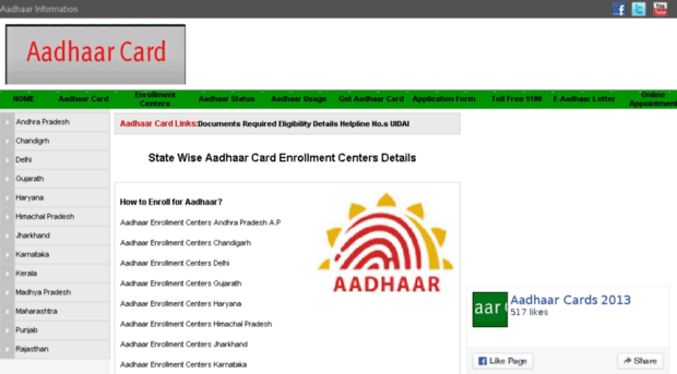 aadhaar-enrollment-centers.aadhaarcard2013.in