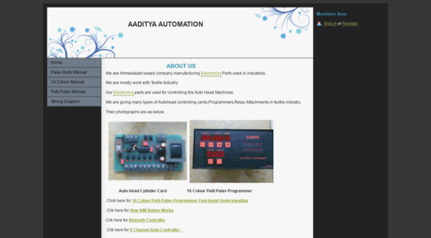 aadityaautomation.webs.com
