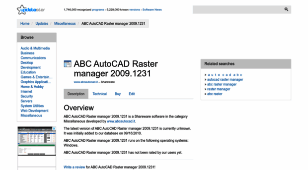abc-autocad-raster-manager-2009-1231.updatestar.com