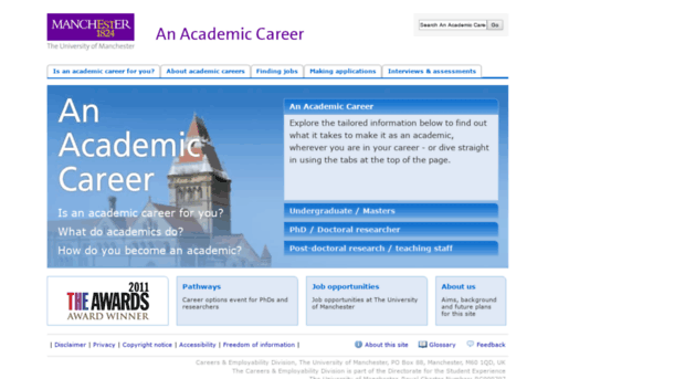 academiccareer.manchester.ac.uk