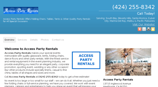 accesspartyrentals.net