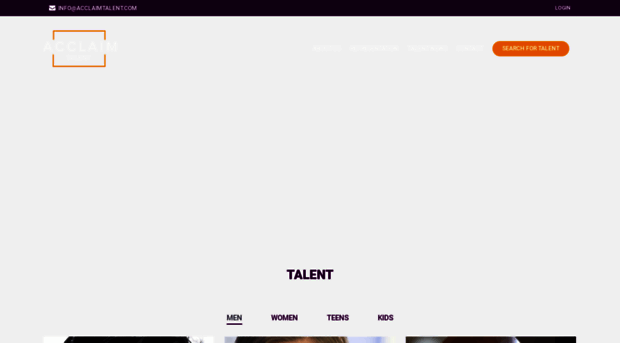 acclaimtalent.com